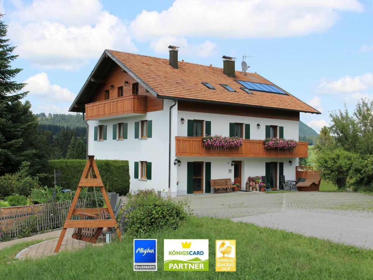 Ferienwohnung Ferienhof Hefele Hopferau Exterior foto